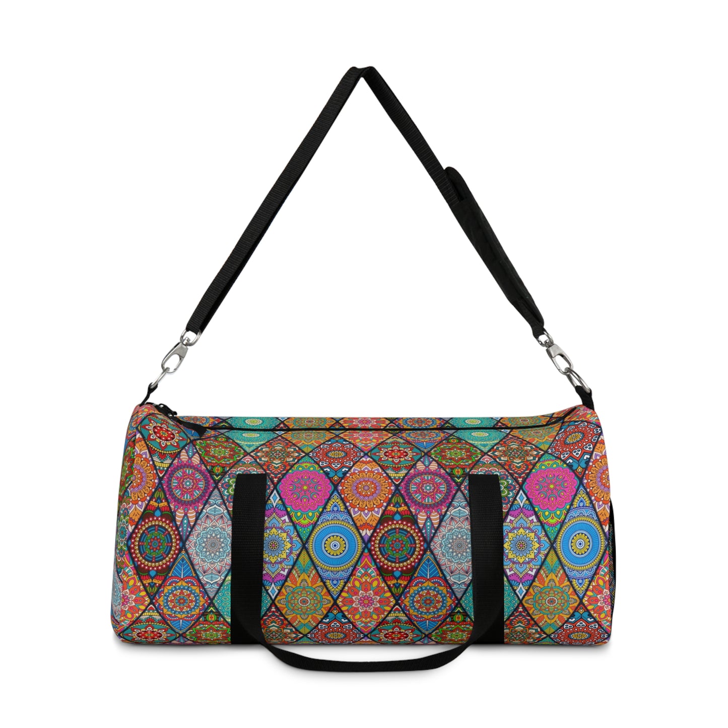 Mandala Argyle Duffel Bag