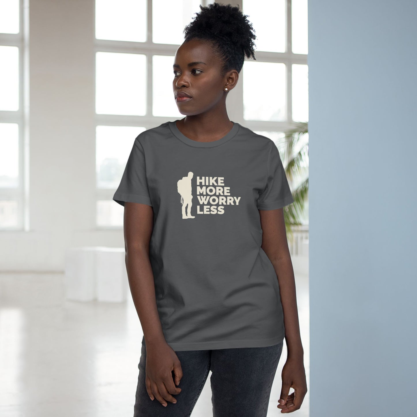 Hike More Worry Less Women’s Maple Tee