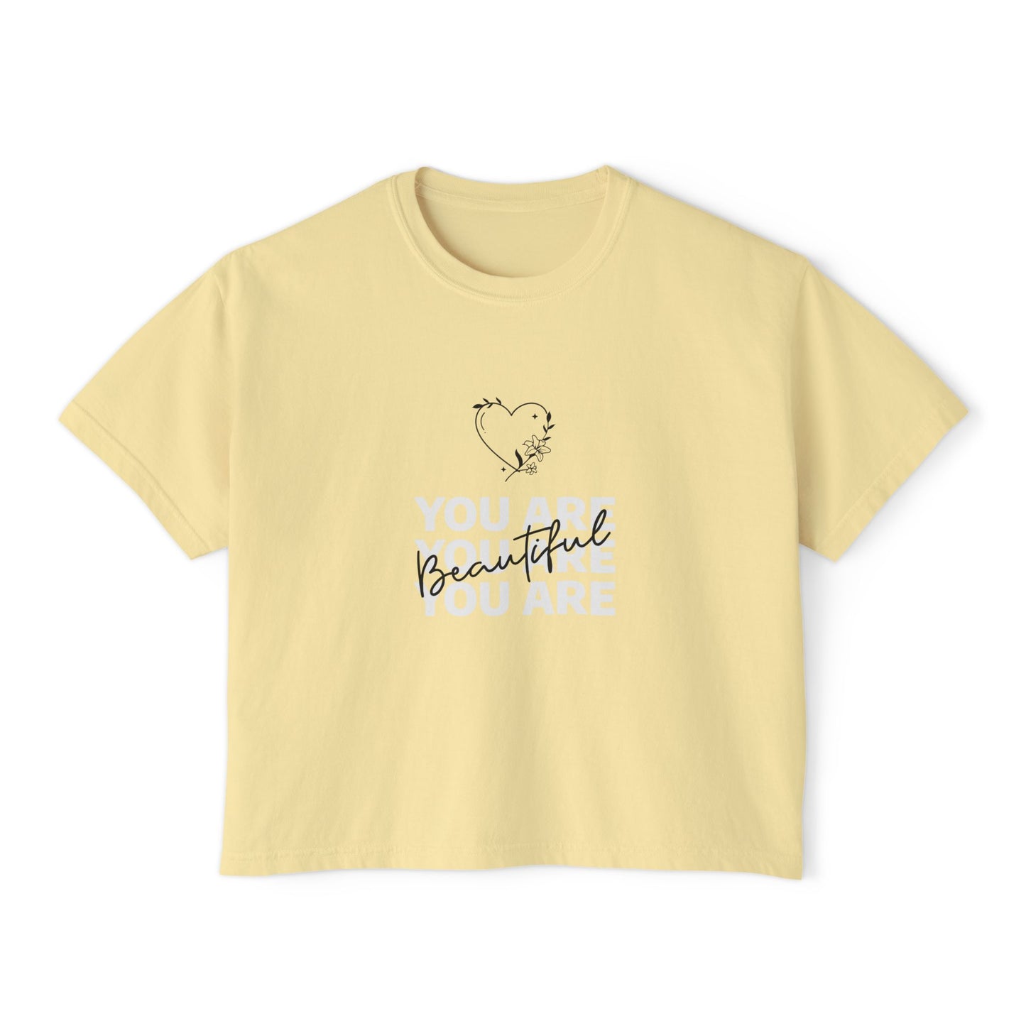 You Are Beautiful Women's Boxy Tee