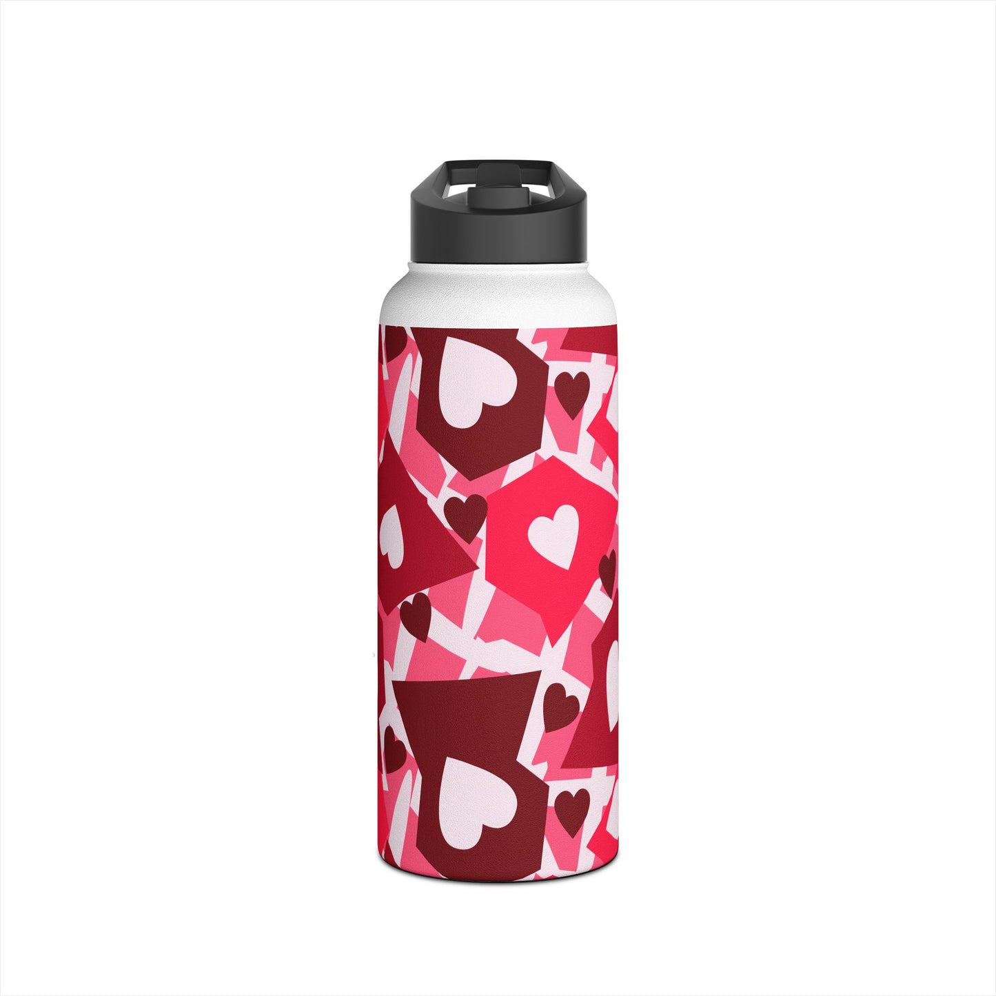 Love in Style Stainless Steel Water Bottle, Standard Lid