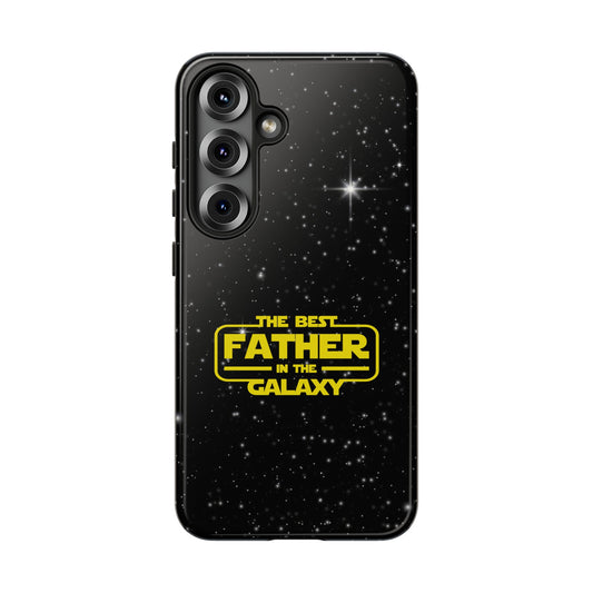 Galaxy-Themed Samsung Tough Case - Perfect Gift for the Best Father