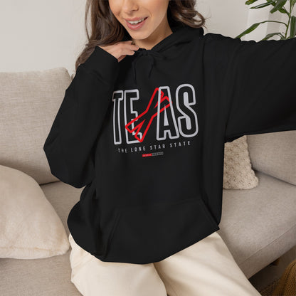 Texas Unisex Heavy Blend Hoodie - Comfortable & Stylish for Any Occasion