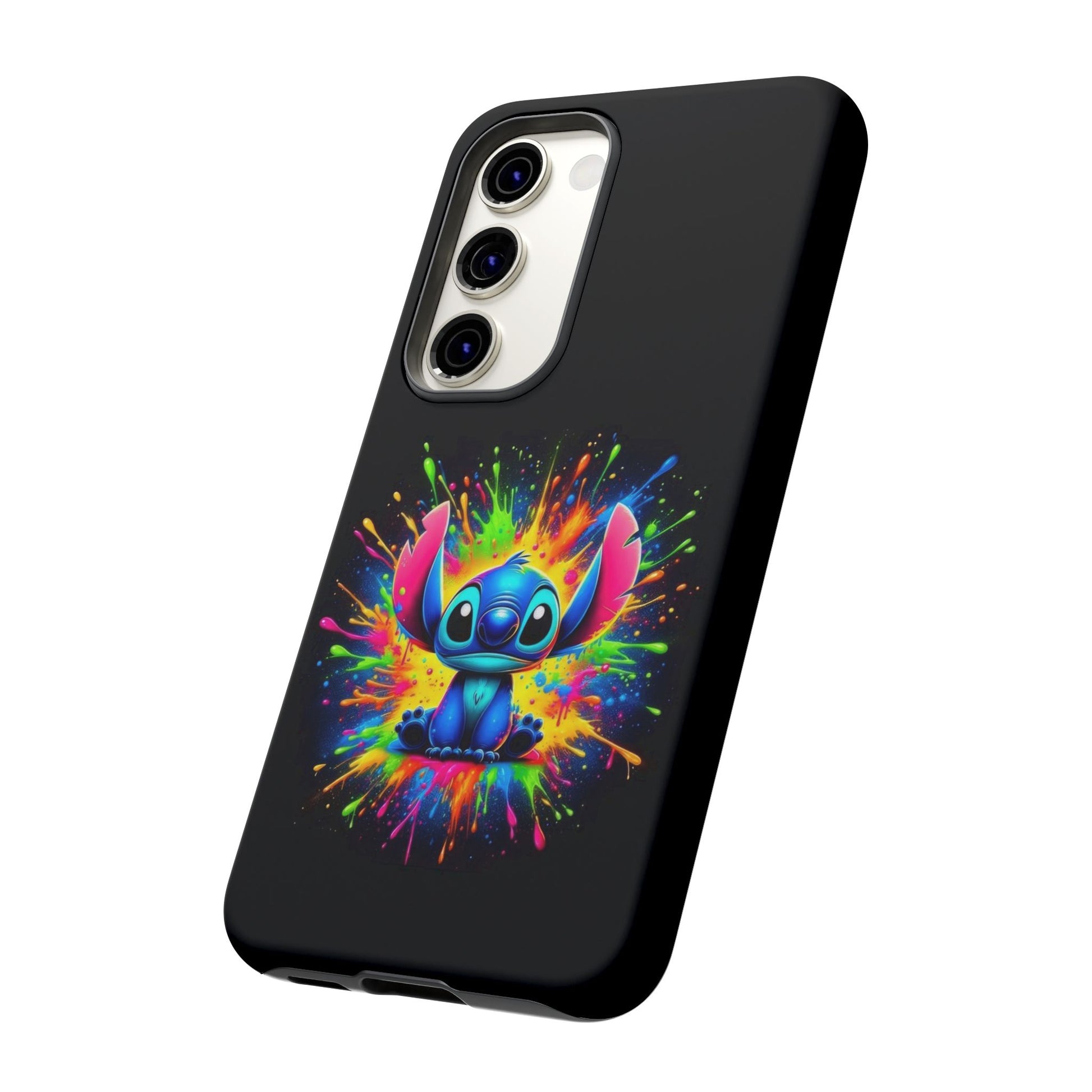 Colorful Samsung Cartoon Phone Cases, Stitch Phone Cover