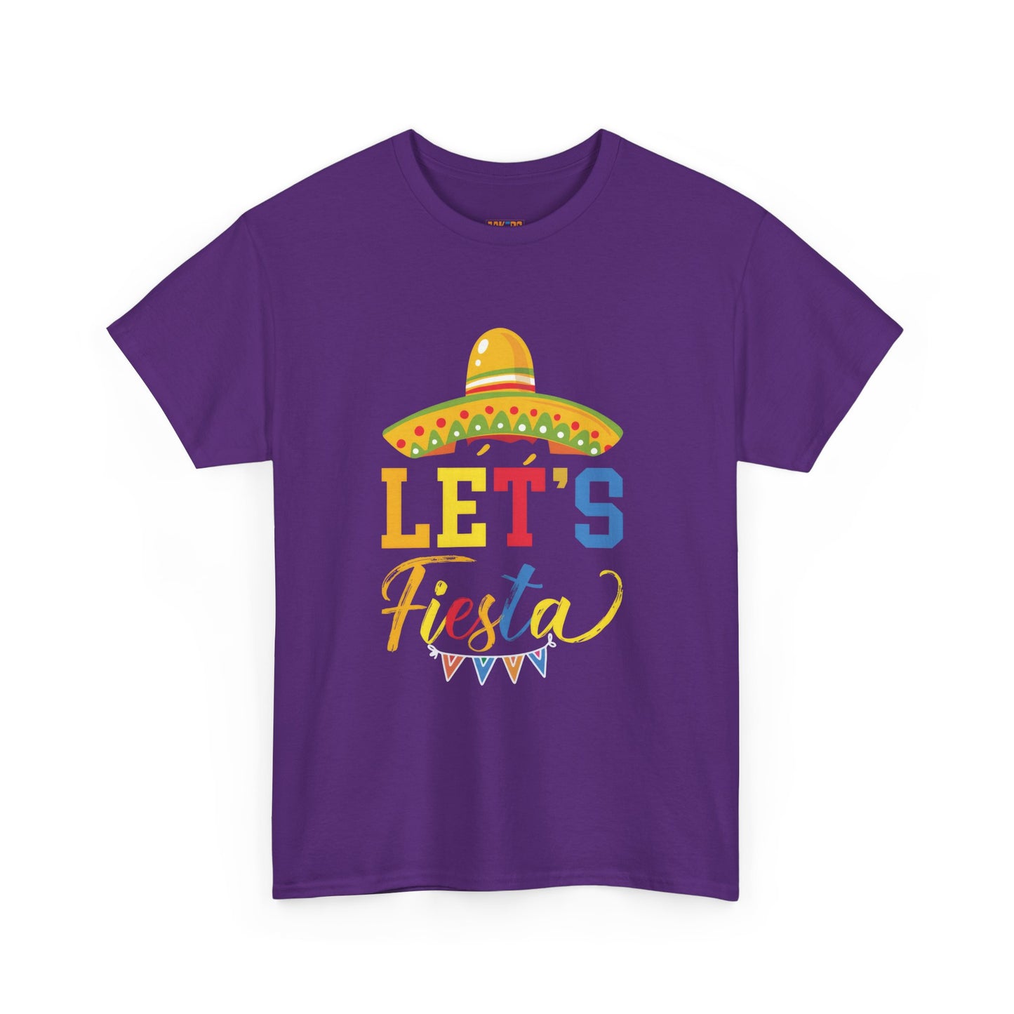 Let's Fiesta Unisex Heavy Cotton Tee - Fun Party T-Shirt for Celebrations