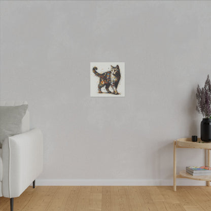 Purrfect Expression - Canvas Print