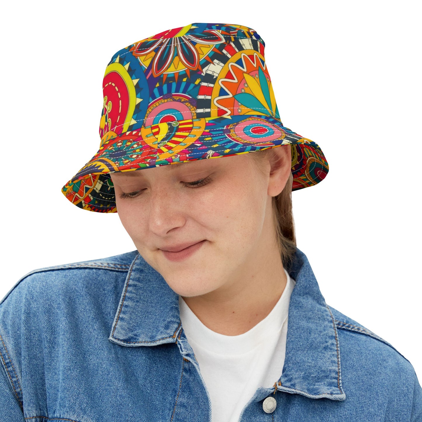 Mandala Pop Bucket Hat
