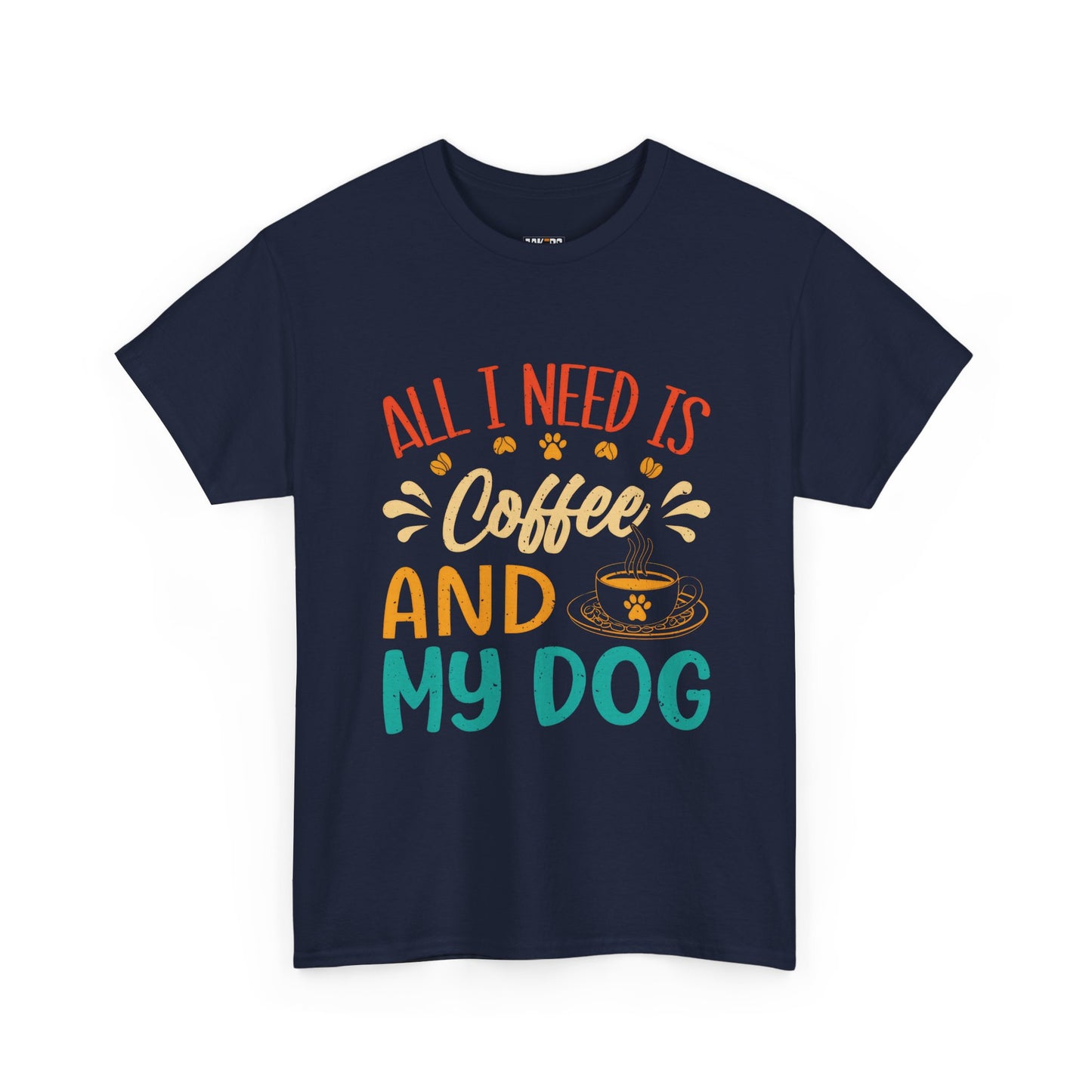 Coffee and Dog Lover Unisex Tee - Perfect Gift for Pet Owners