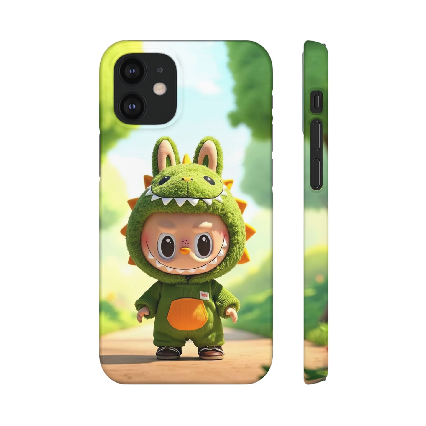 The Monsters Snap Case for iPhone Models – Playful Dinosaur Design