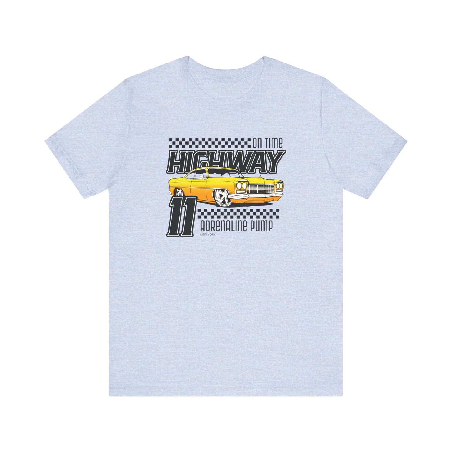 On Time Highway Adrenaline Pump Unisex Jersey Short Sleeve Tee