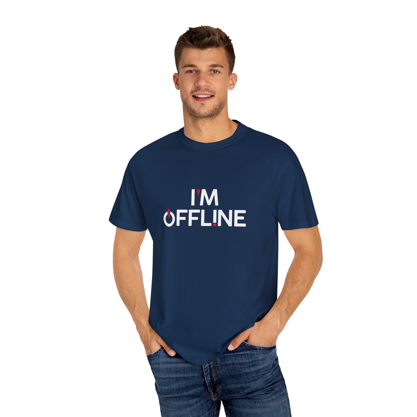 I'm Offline Statement Tee, Relaxed Graphic Shirt