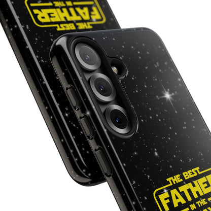 Galaxy-Themed Samsung Tough Case - Perfect Gift for the Best Father