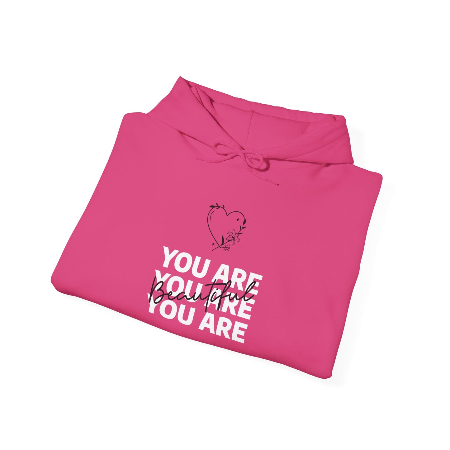 You Are Beautiful Unisex Heavy Blend™ Hooded Sweatshirt