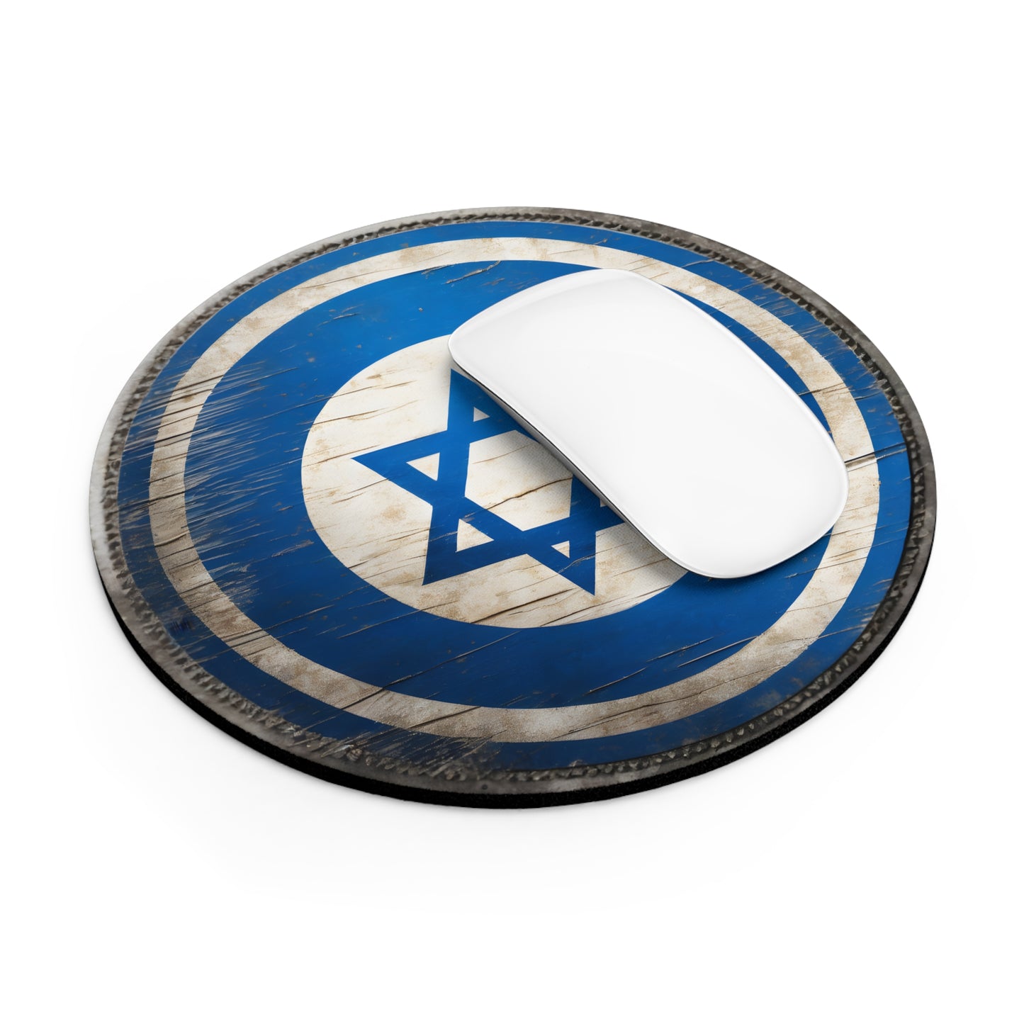 Vintage Israel Shield Mouse Pad