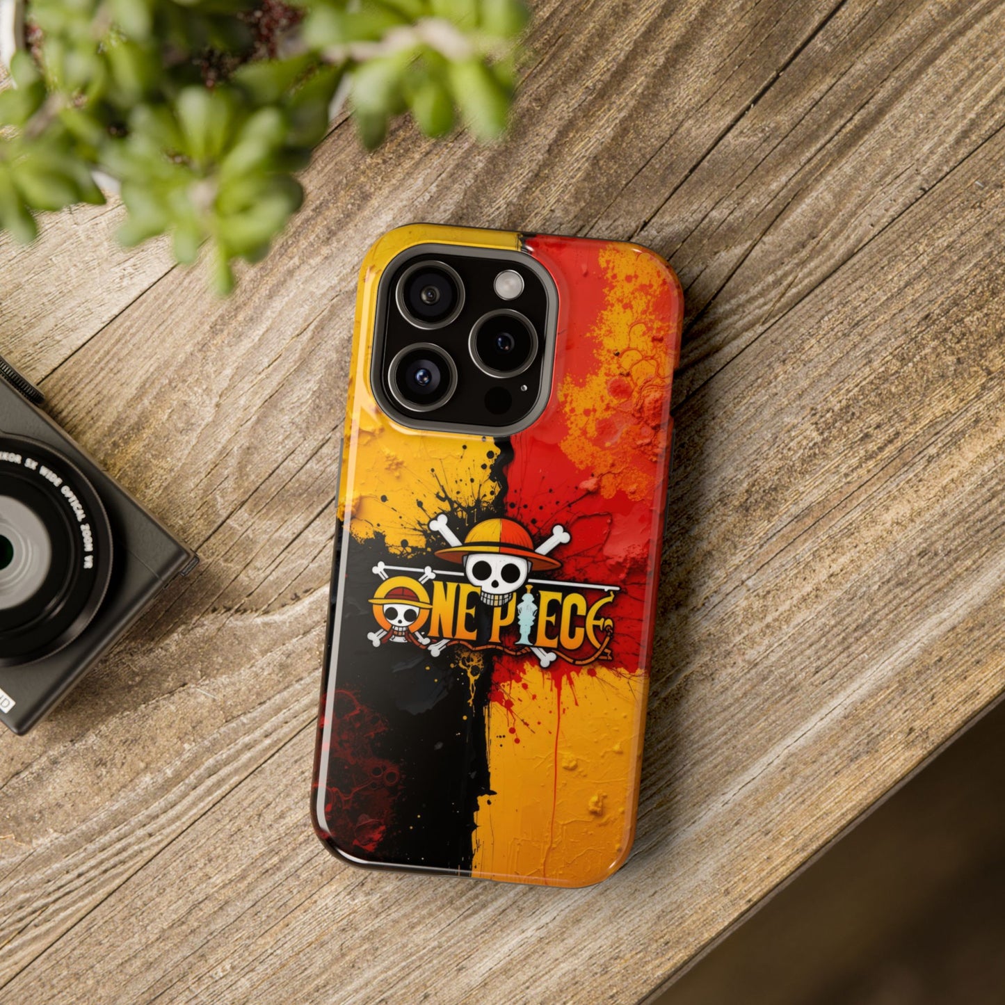 One Piece Vibrant Magnetic iPhone Cases, Anime Accessories