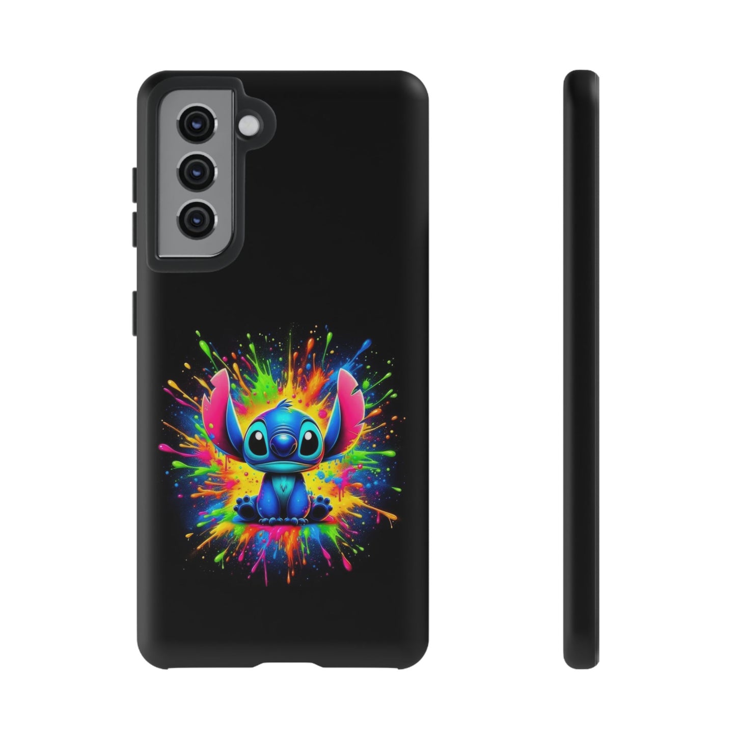 Colorful Samsung Cartoon Phone Cases, Stitch Phone Cover