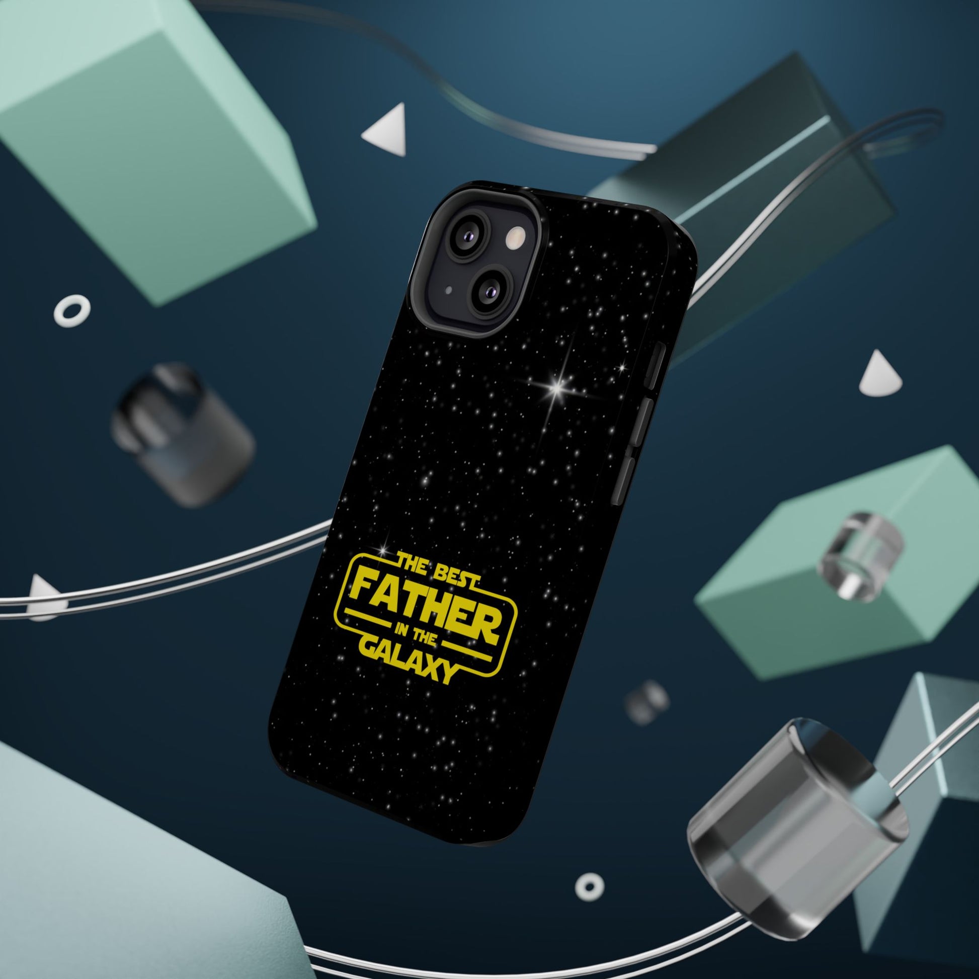 Galaxy-Themed iPhone Magnetic Case - Perfect Gift for the Best Father