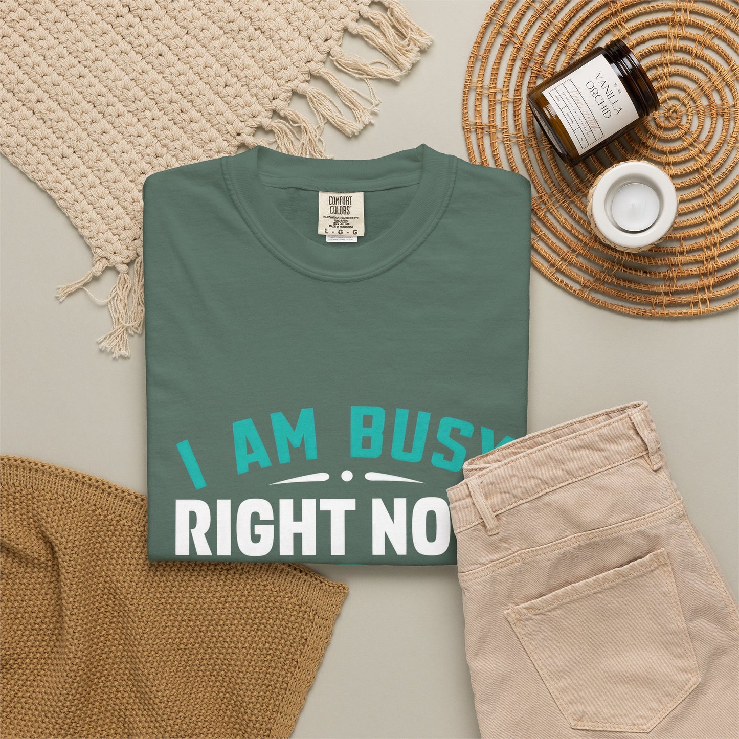 Sarcastic Unisex T-Shirt - 'I Am Busy Right Now, Can I Ignore You Some Other Time?'