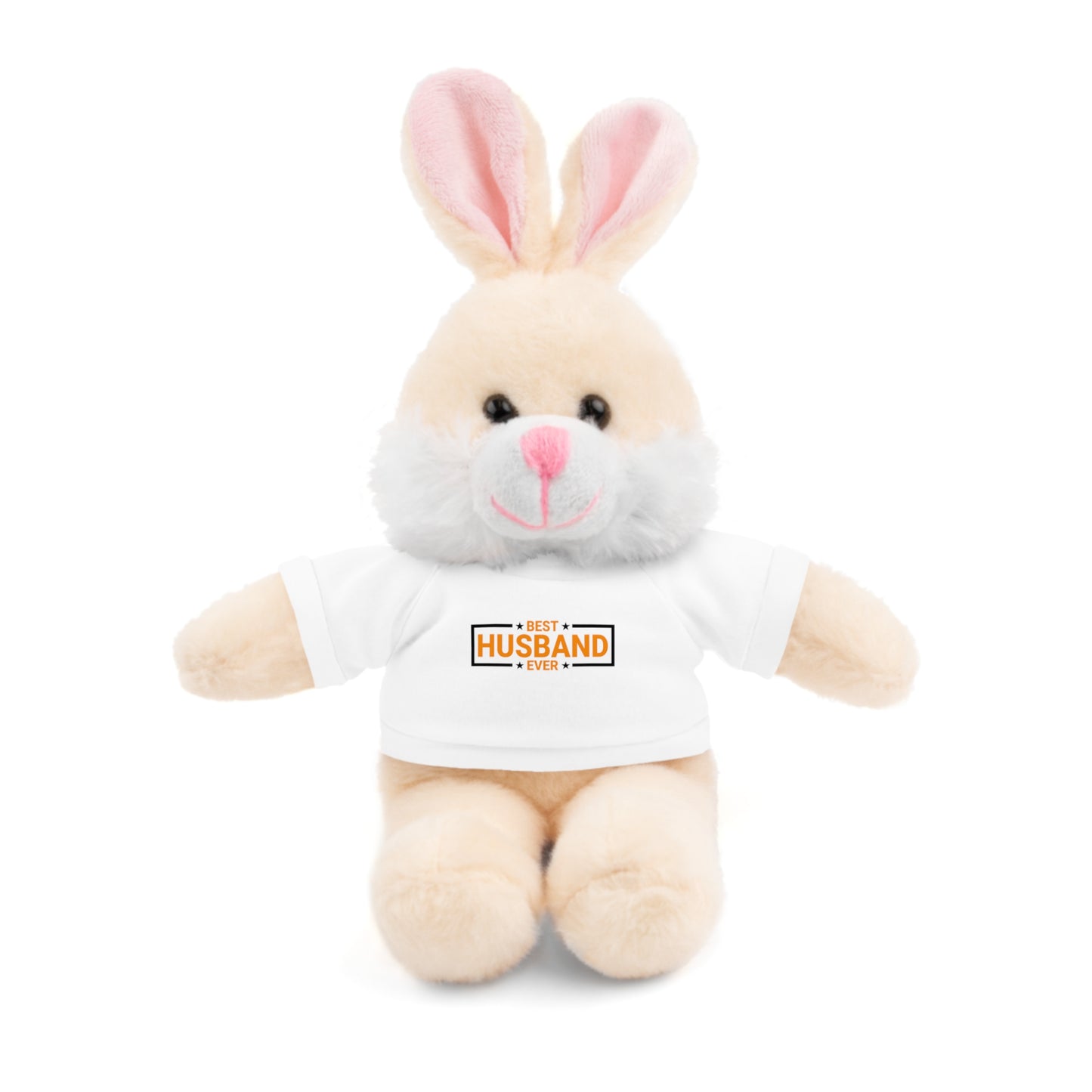 Stuffed Animal with Tee, Cute Gift for Husband