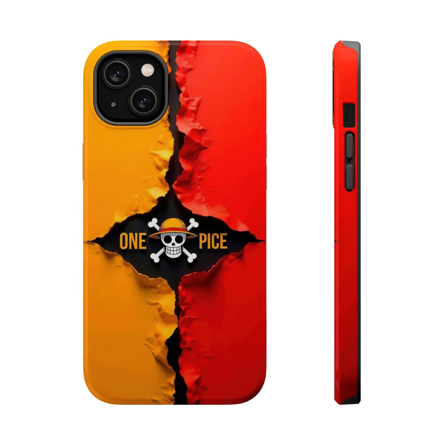 Bold One Piece Magnetic Tough Cases, Anime Phone Cover
