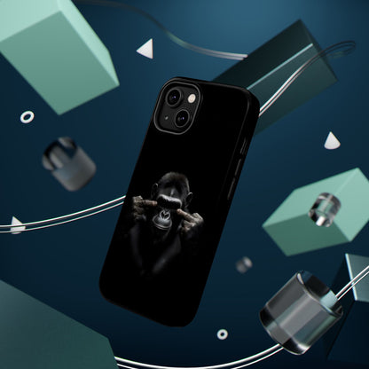Edgy Gorilla Magnetic iPhone Case, Unique Cell Phone Cover