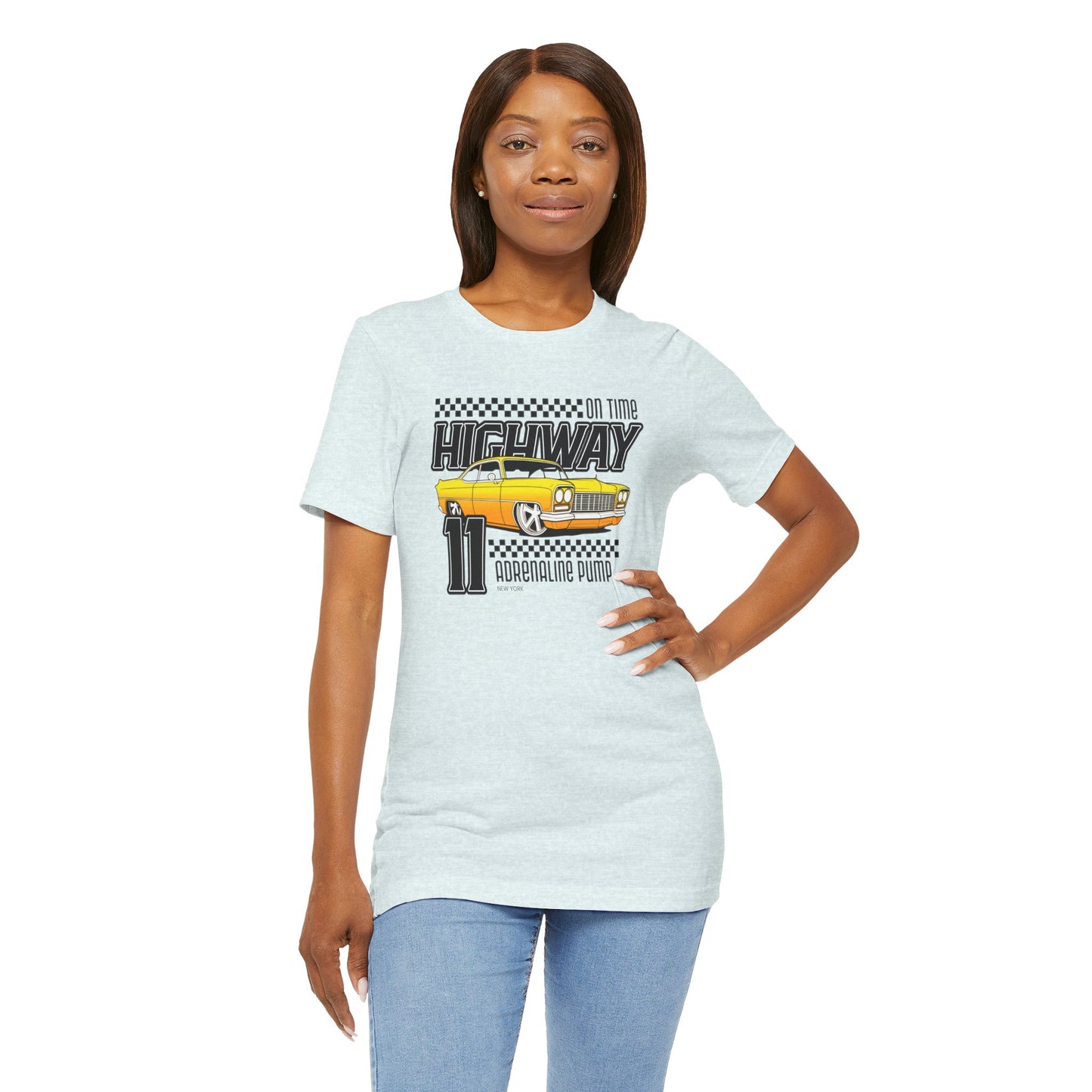 On Time Highway Adrenaline Pump Unisex Jersey Short Sleeve Tee