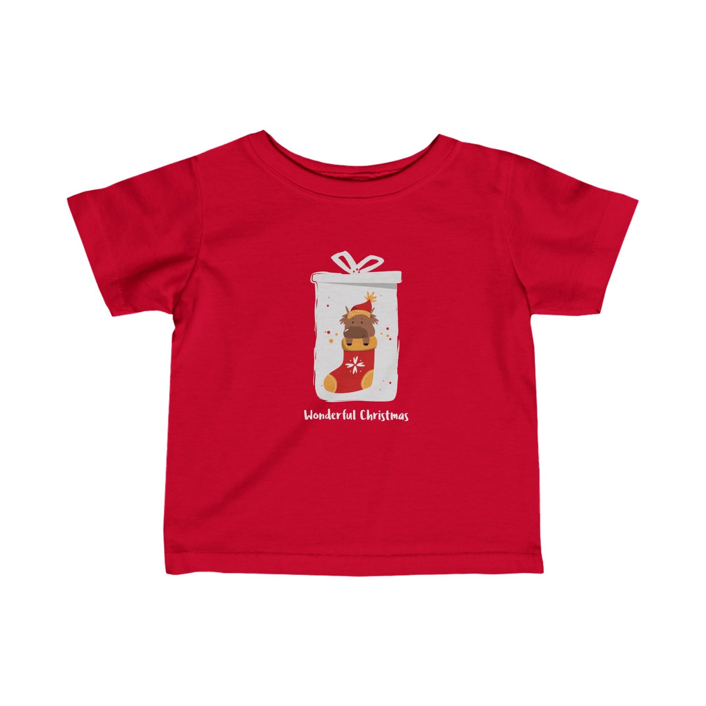 Wonderful Christmas Infant Fine Jersey Tee