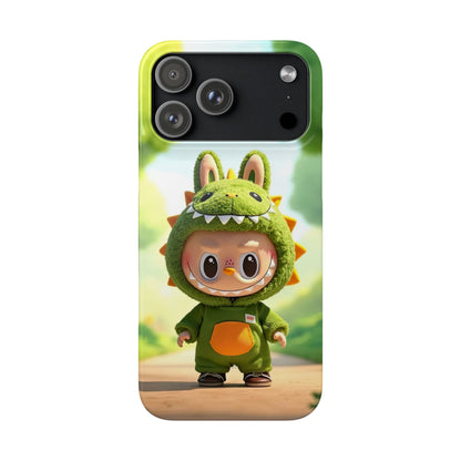 The Monsters Snap Case for iPhone Models – Playful Dinosaur Design