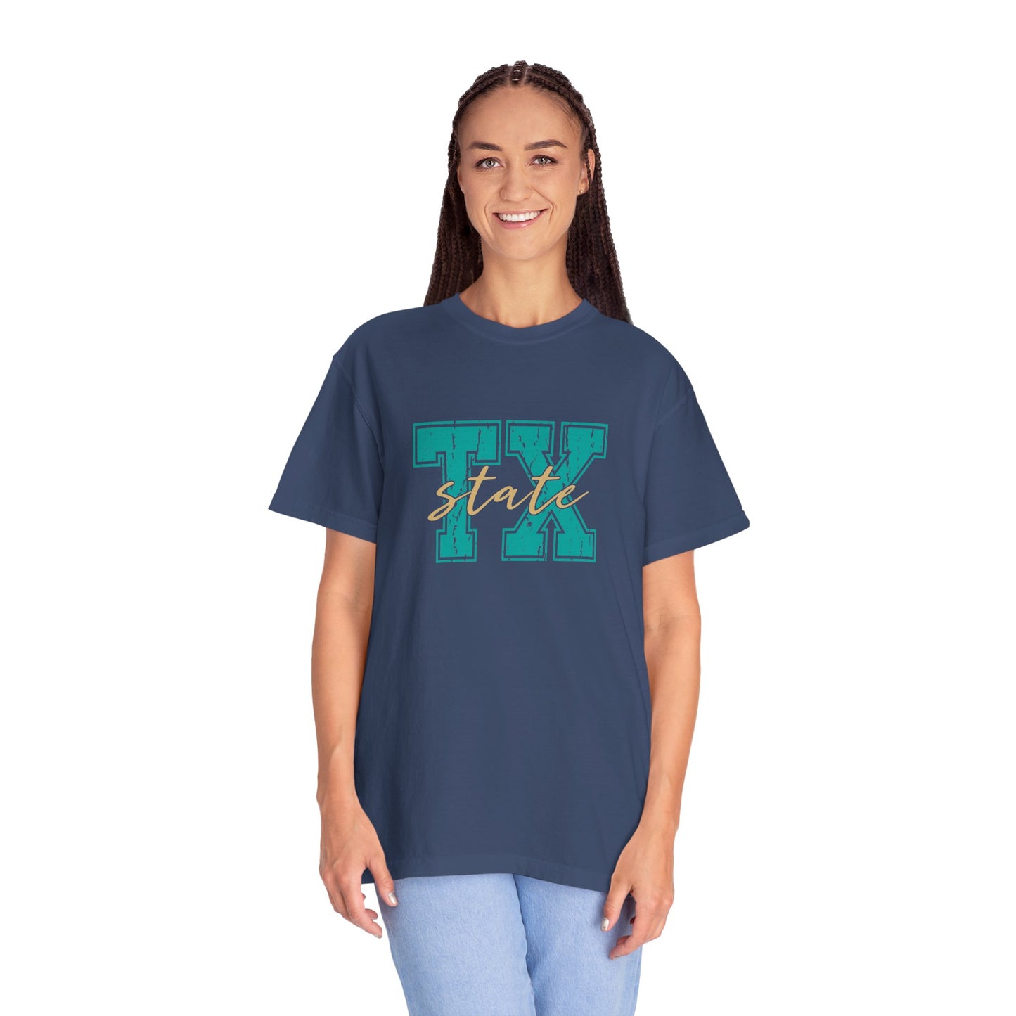 TX State Unisex Garment-Dyed T-shirt