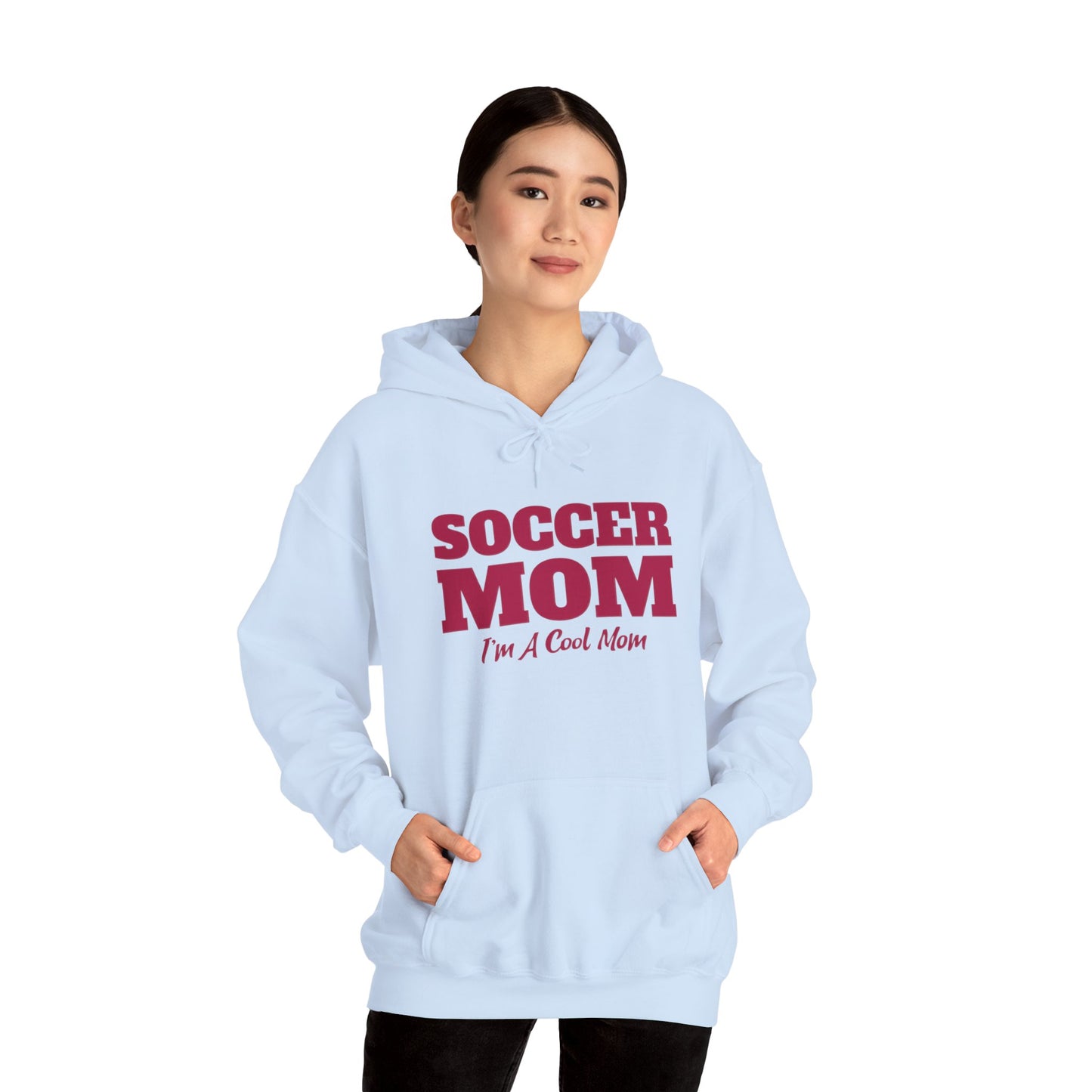 Soccer Mom I'm A Cool Mom Unisex Heavy Blend™ Hooded Sweatshirt