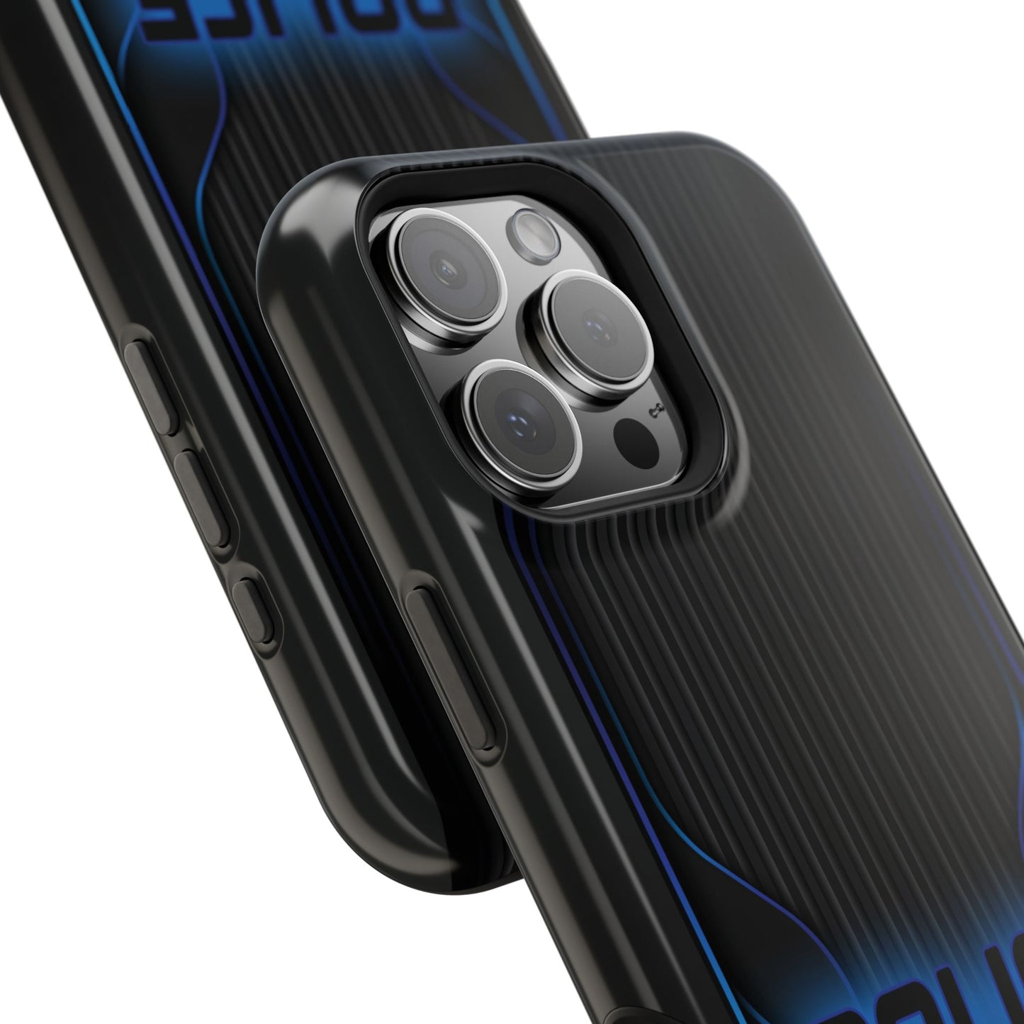 Police Magnetic Phone Cases, Blue Light
