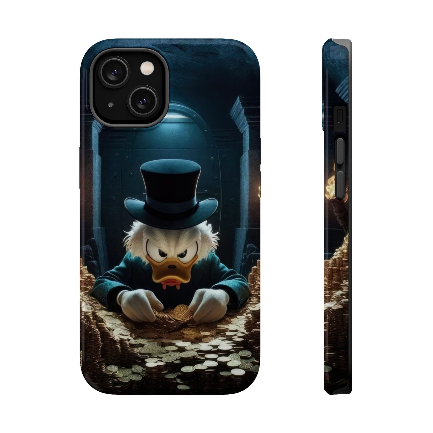 Magnetic Phone Case - Scrooge McDuck Design