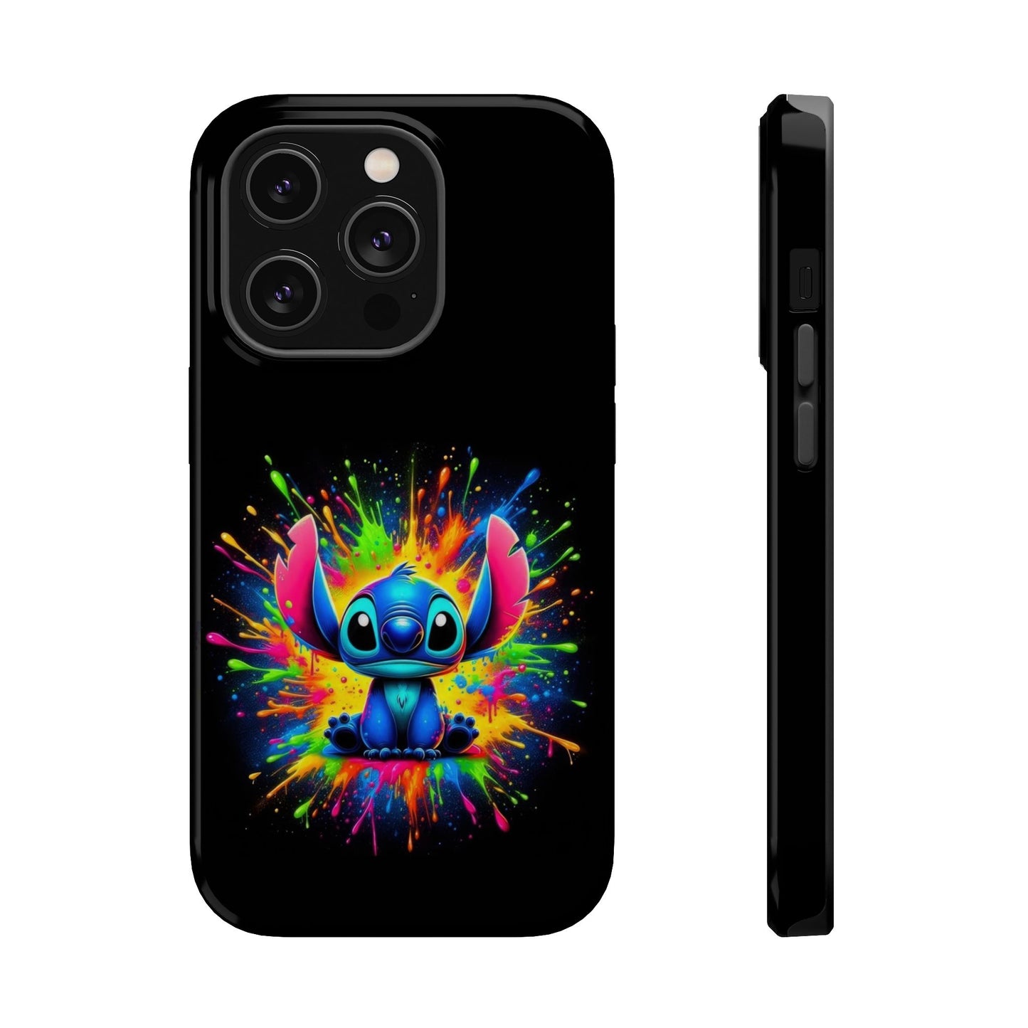 Colorful Cartoon Phone Case, Magnetic Tough Cover