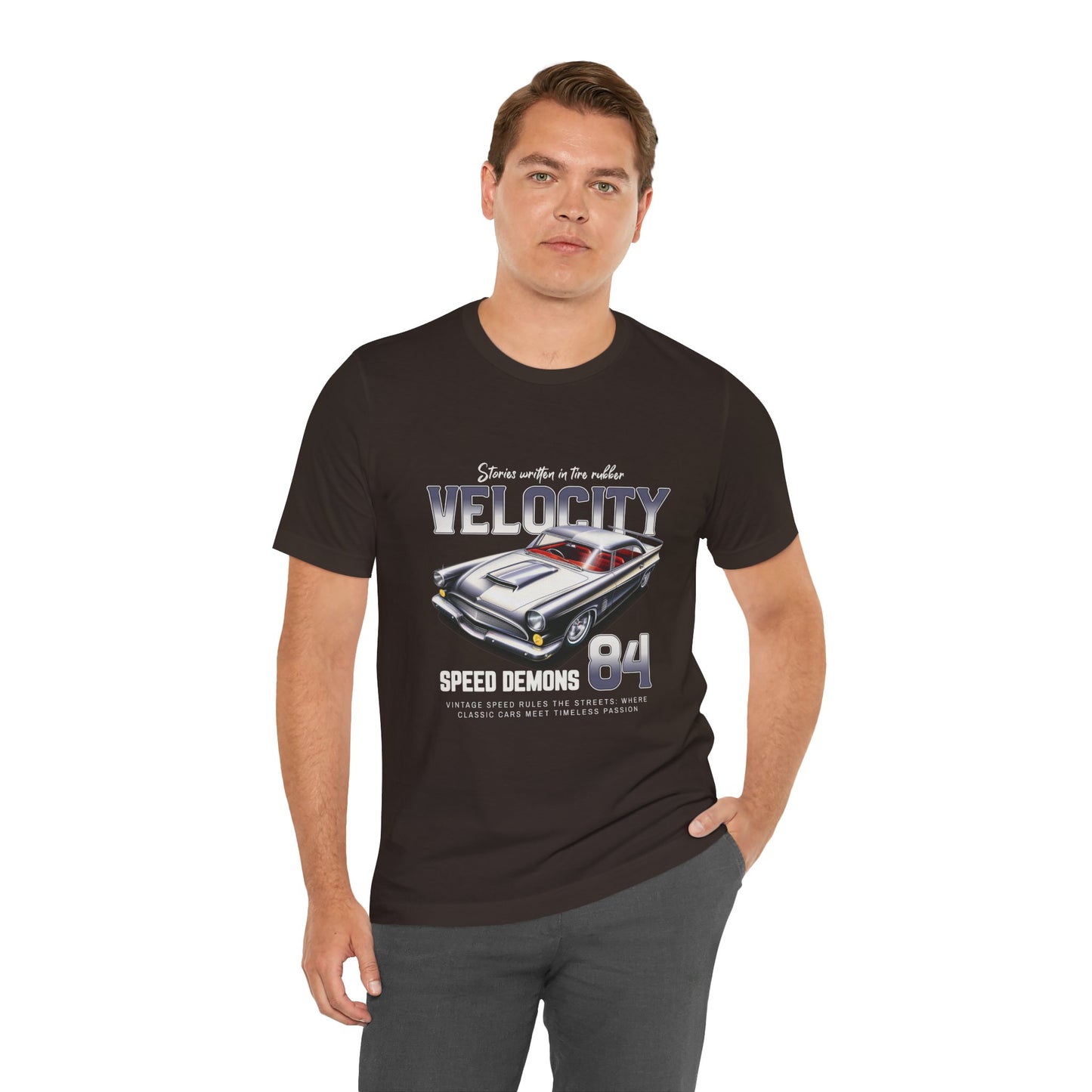 Stories Written In Tire Rubber Velocity Tee