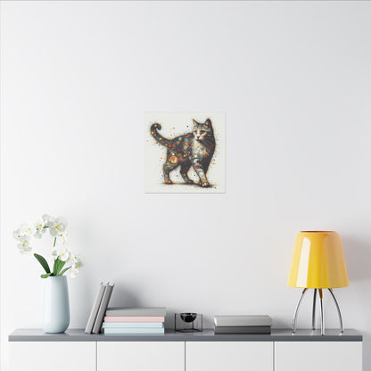Purrfect Expression - Canvas Print