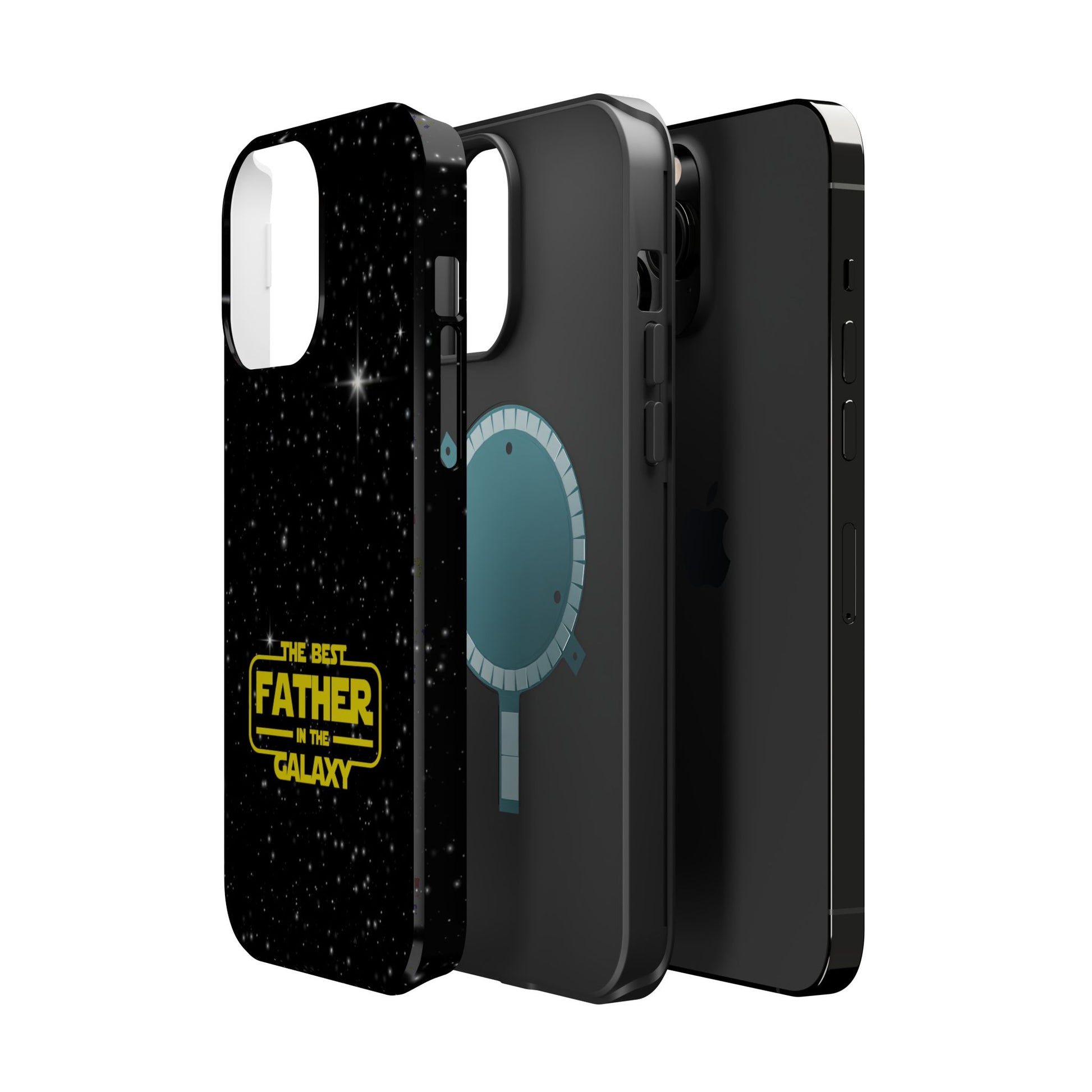 Galaxy-Themed iPhone Magnetic Case - Perfect Gift for the Best Father