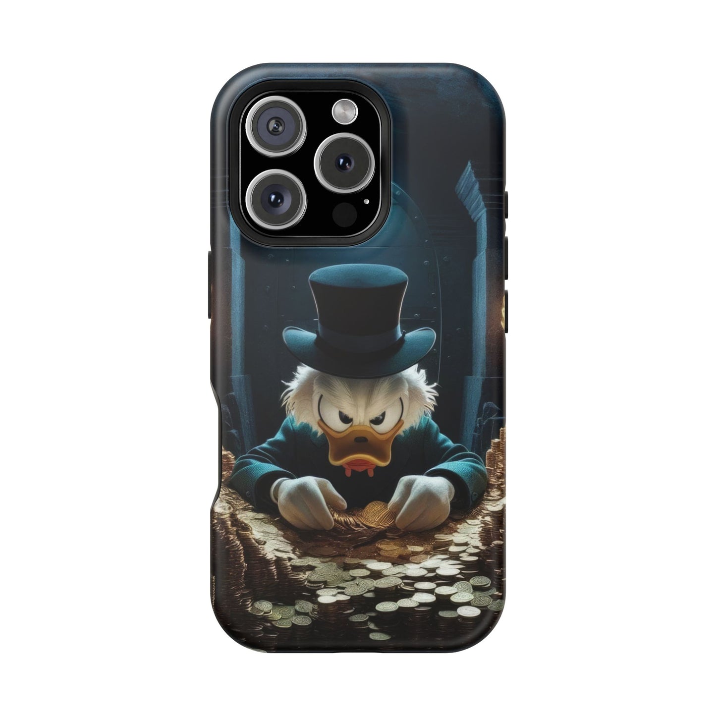 Magnetic Phone Case - Scrooge McDuck Design
