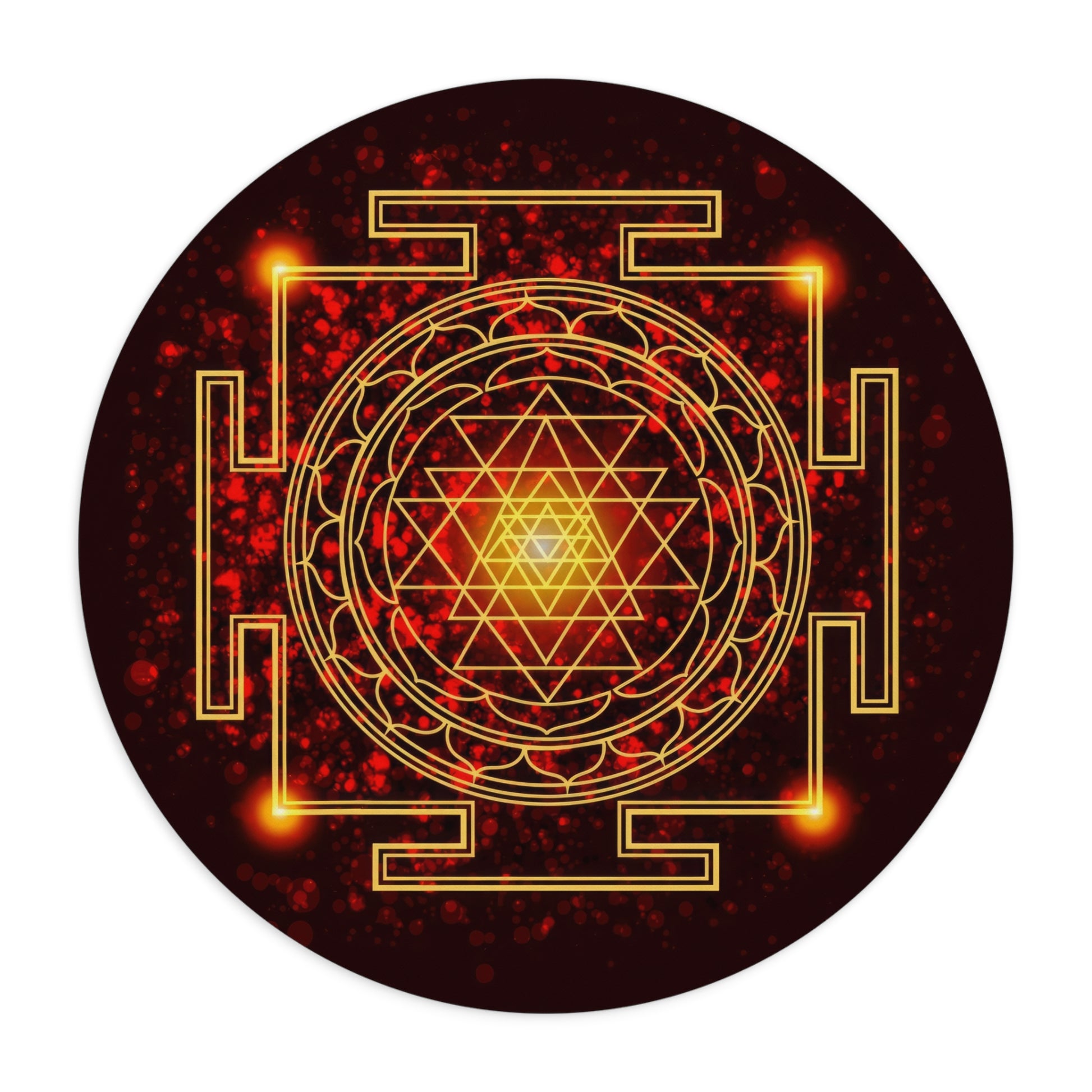 Kuber Yantra Mouse Pad