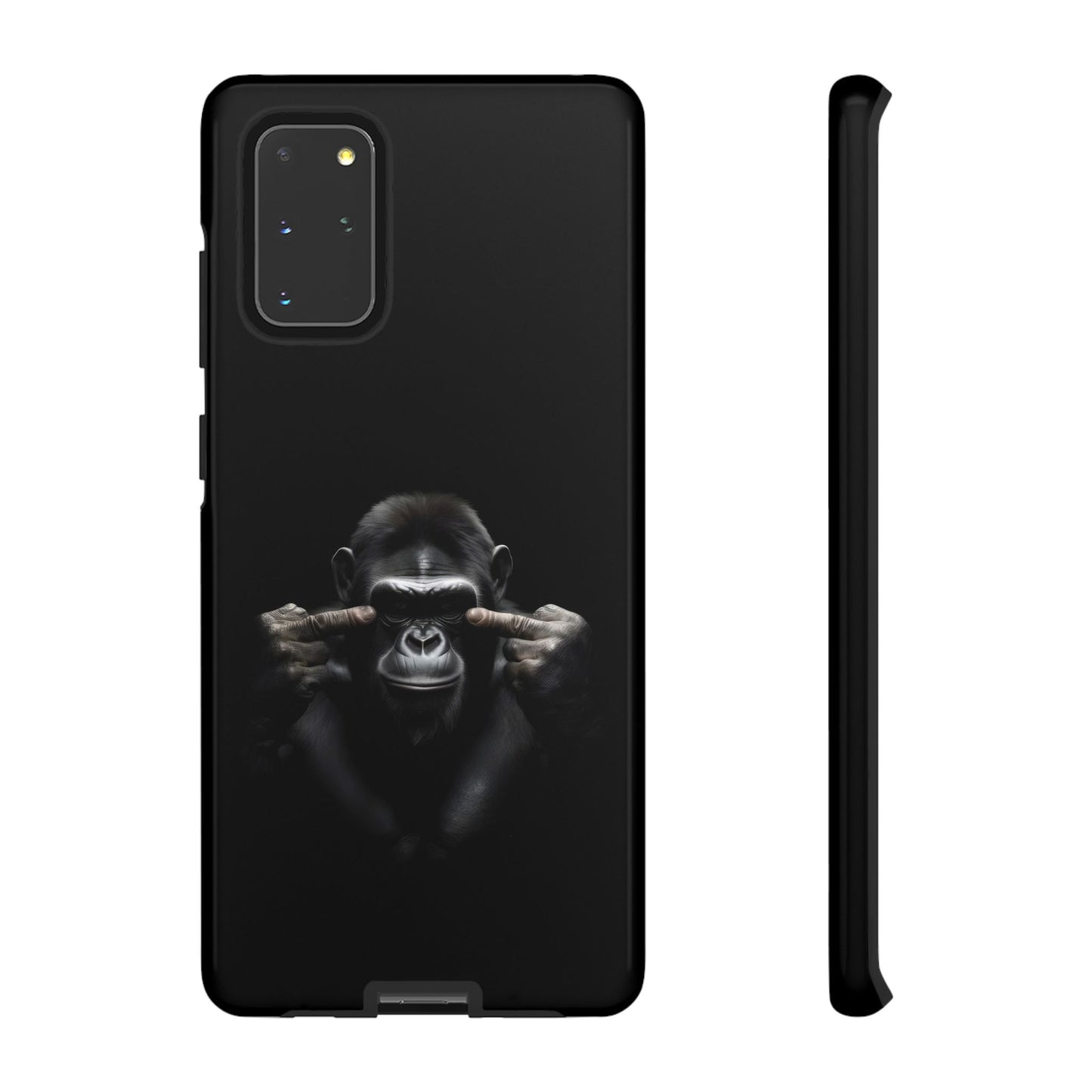 Edgy Gorilla Samsung  Phone Case - Funny Gift for Animal Lovers