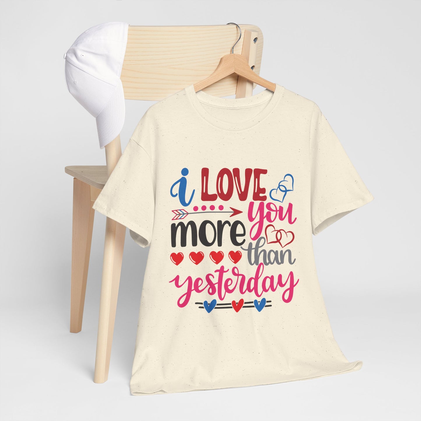 I Love You More Than  Tee, Anniversary Gift Shirt