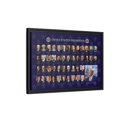 Presidential Portraits Canvas Art Print / Framed
