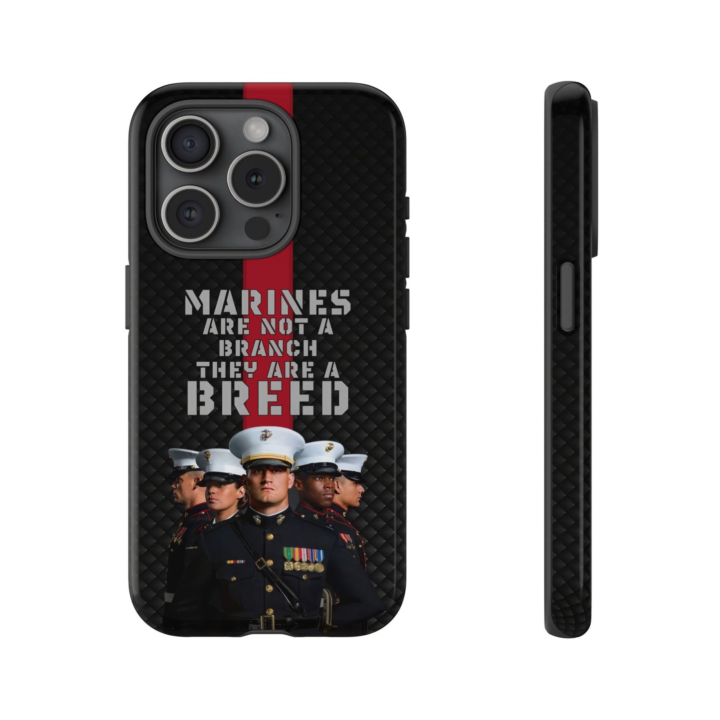 Marine Corps Tough iPhone Case - Proud Military Supporter
