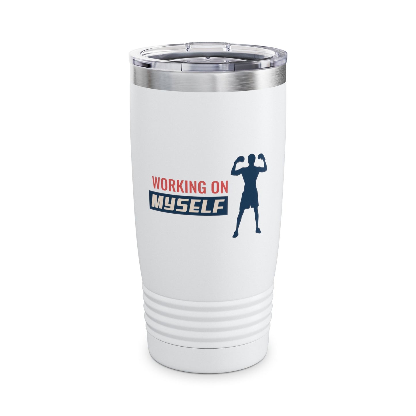 Working On Myself Ringneck Tumbler, 20oz