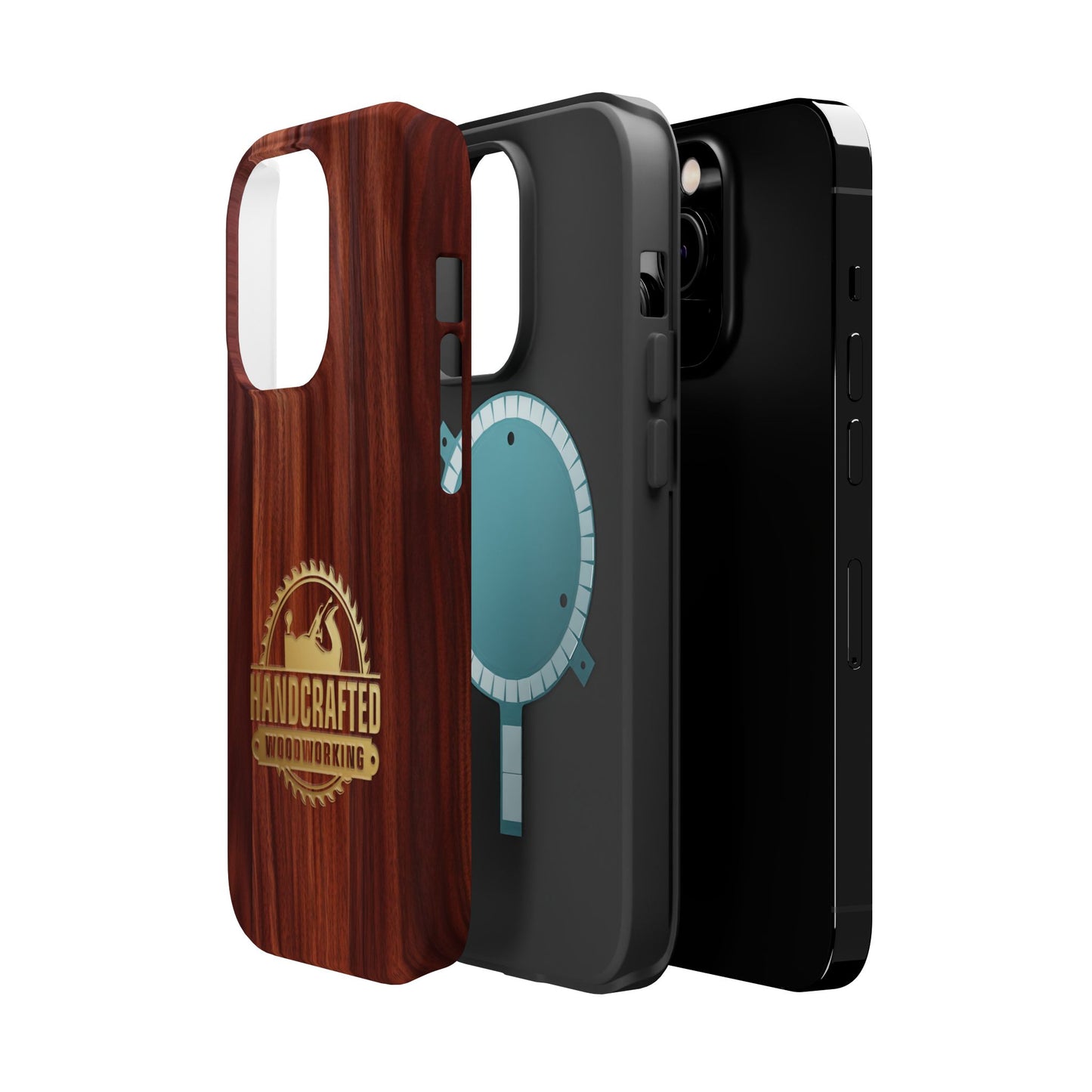 Woodworking Logo Magnetic iPhone Case