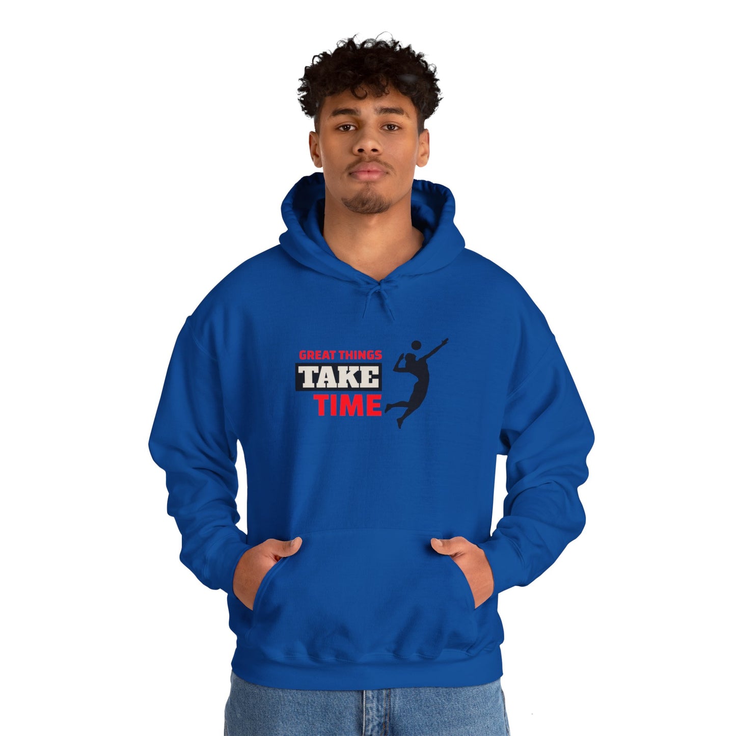 Great Things Take Time Unisex Heavy Blend™ Hooded Sweatshirt