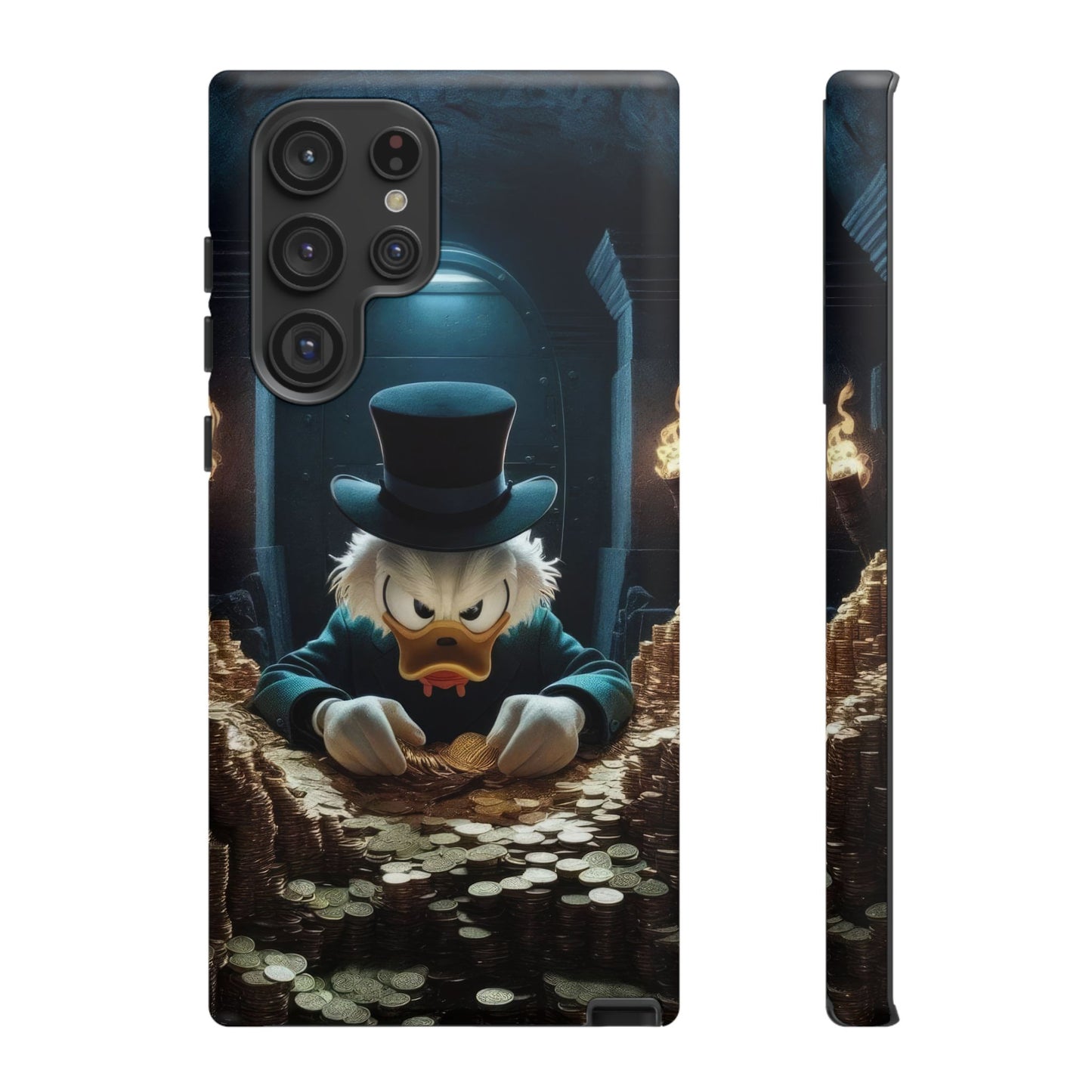 Scrooge McDuck Samsung Phone Case for Cartoon Lovers