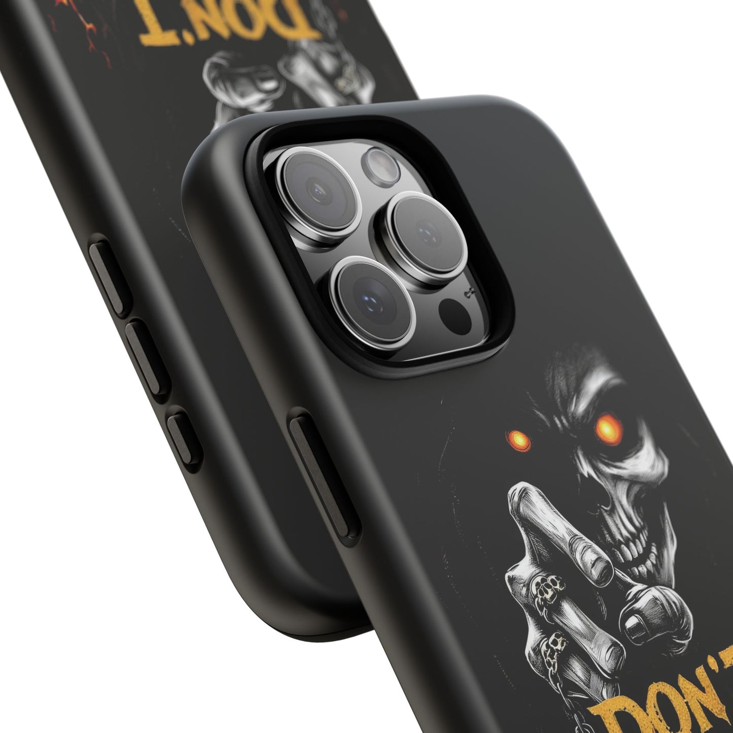 Skull iPhone Tough Cases, Don't Touch My Phone