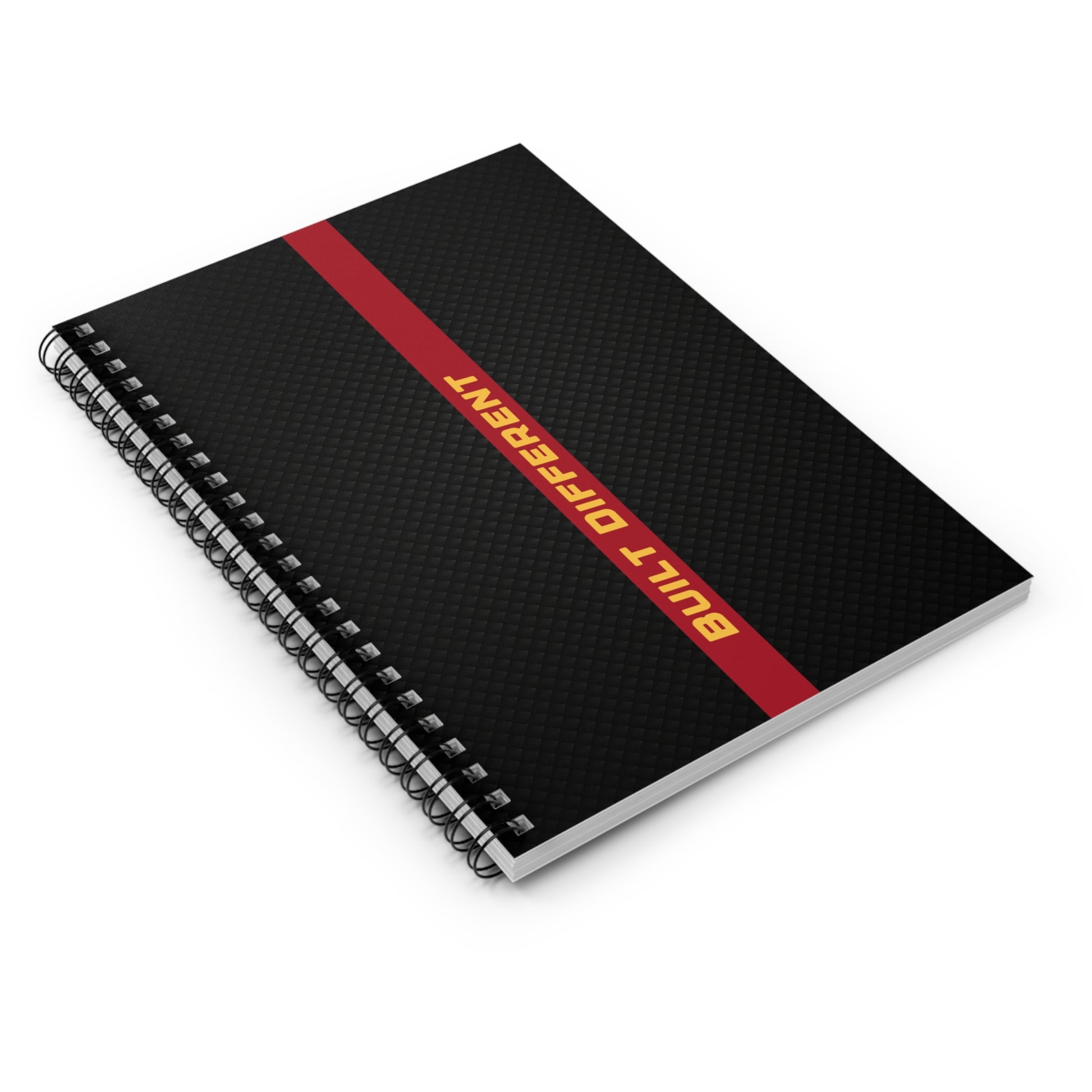 Built Different Spiral Notebook - Stylish Journal for Notes