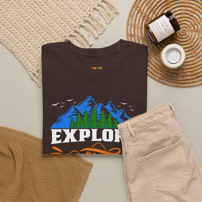 Explore More Adventure Tee - Unisex Heavy Cotton T-Shirt