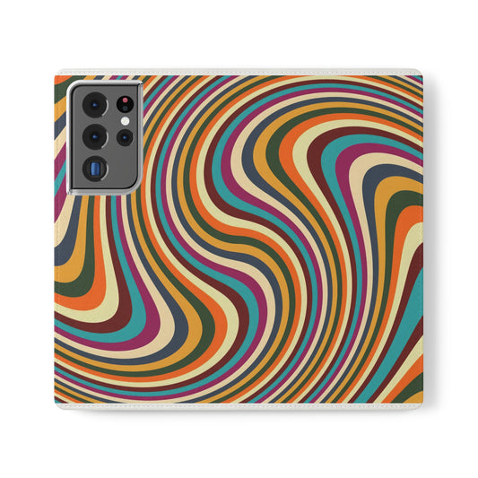 Abstract wave Flip Cases