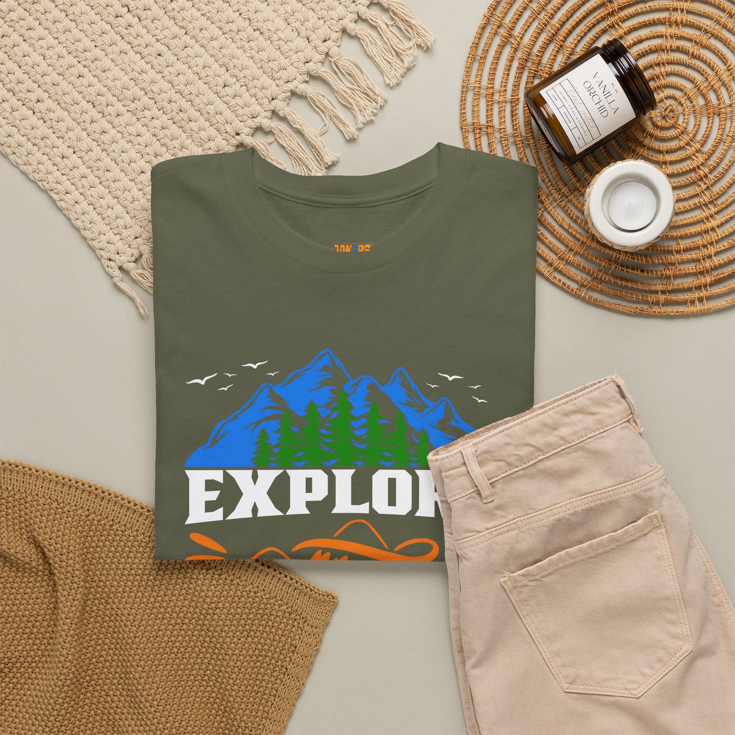 Explore More Adventure Tee - Unisex Heavy Cotton T-Shirt